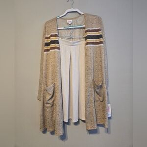 Lularoe Outfit - Caroline Cardigan (M) And Madison (L)